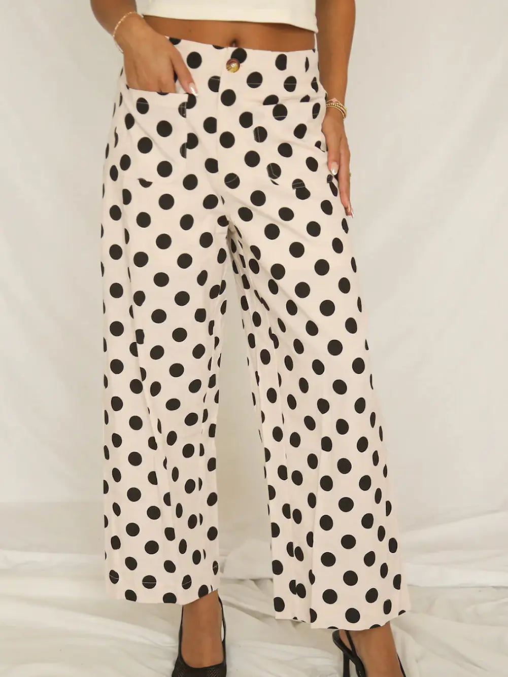 Polka Dot Trousers