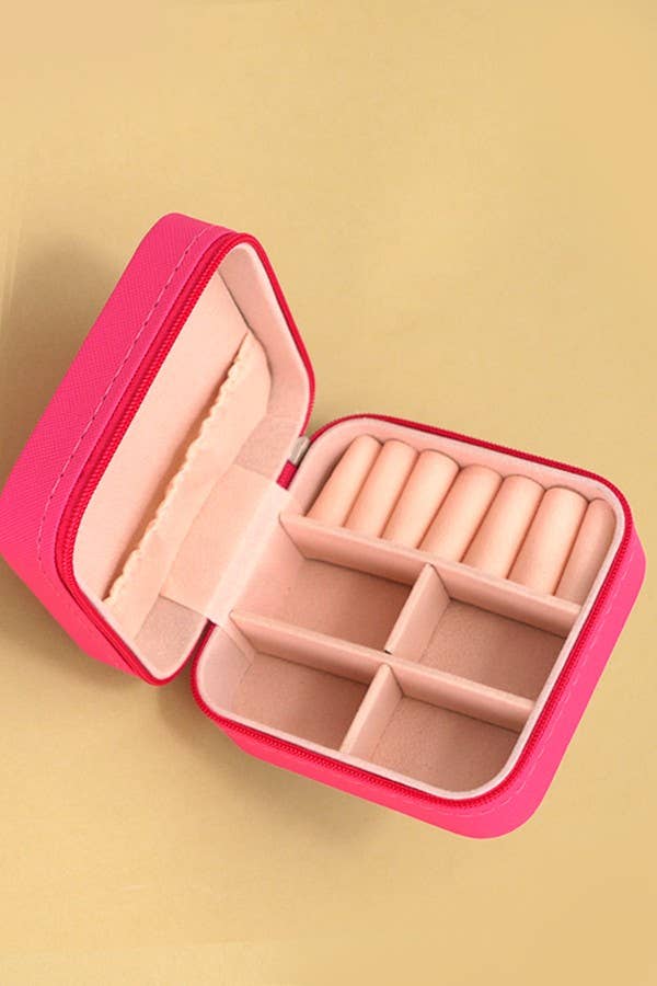 Travel Jewelry Organizer Case
