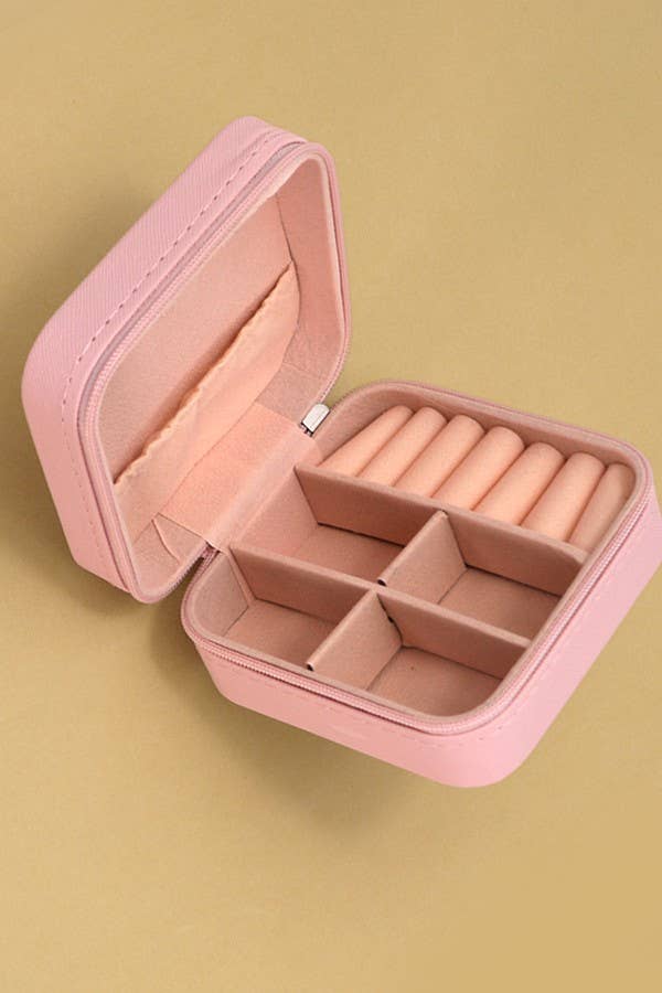 Travel Jewelry Organizer Case
