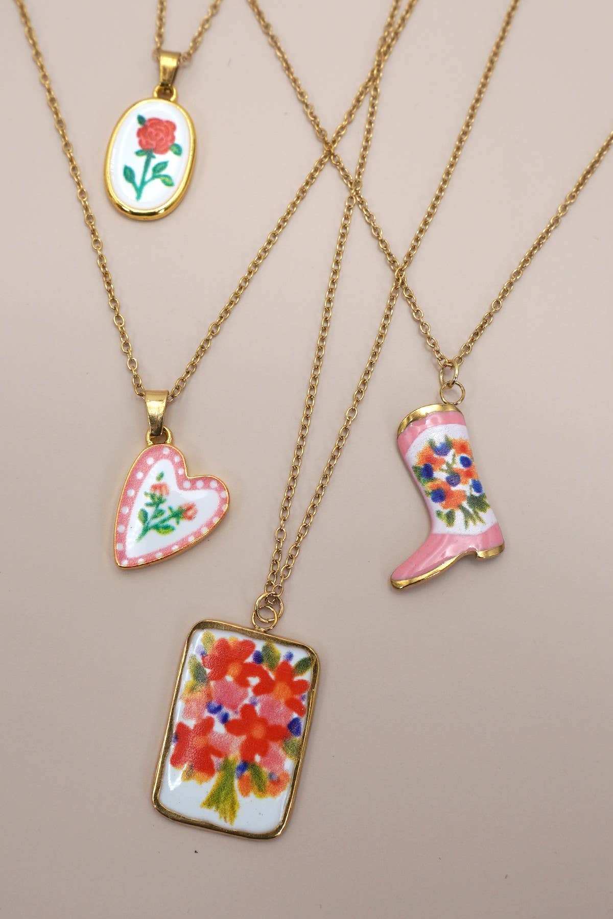 18K Stainless Steel Waterproof Necklace