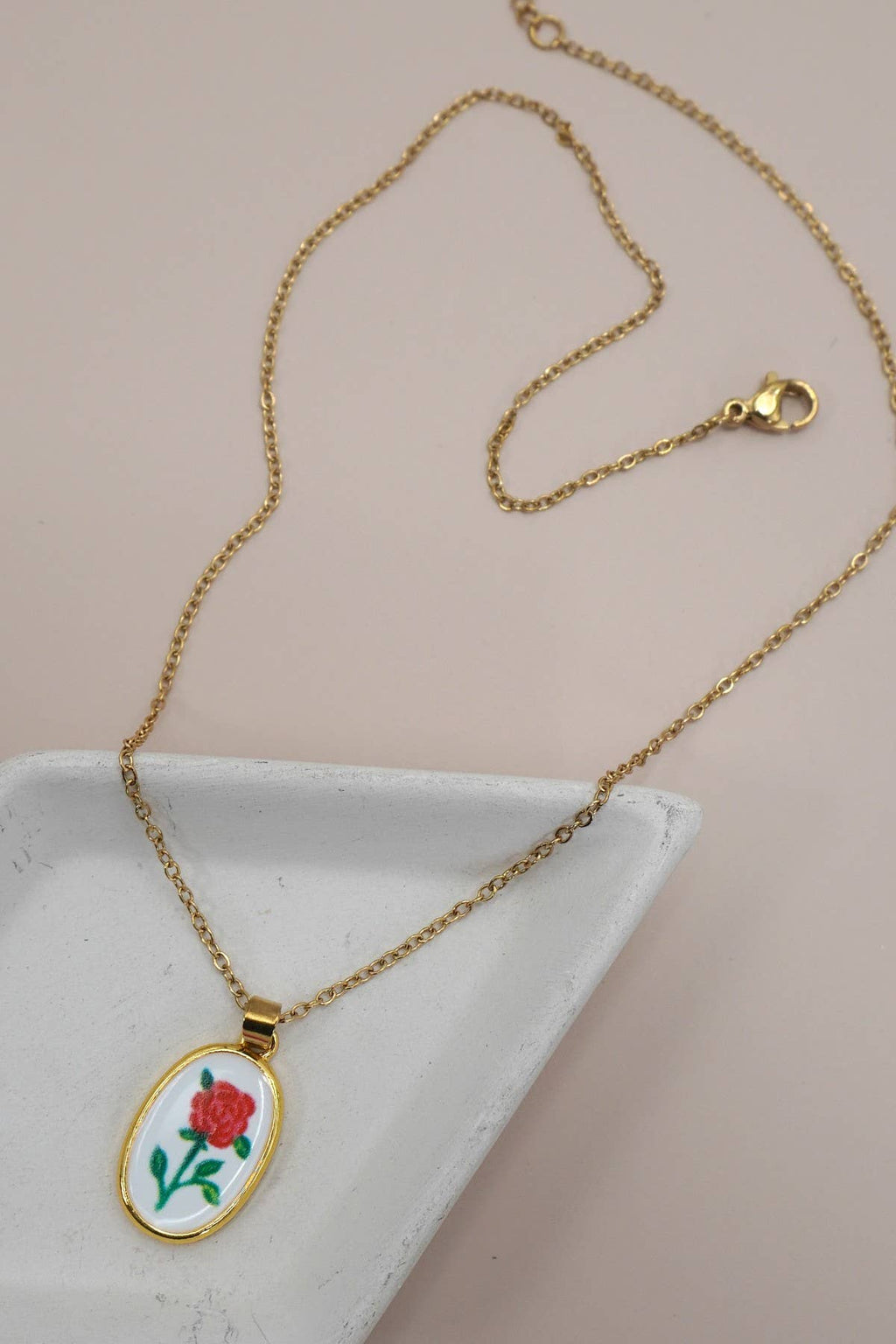18K Stainless Steel Waterproof Necklace