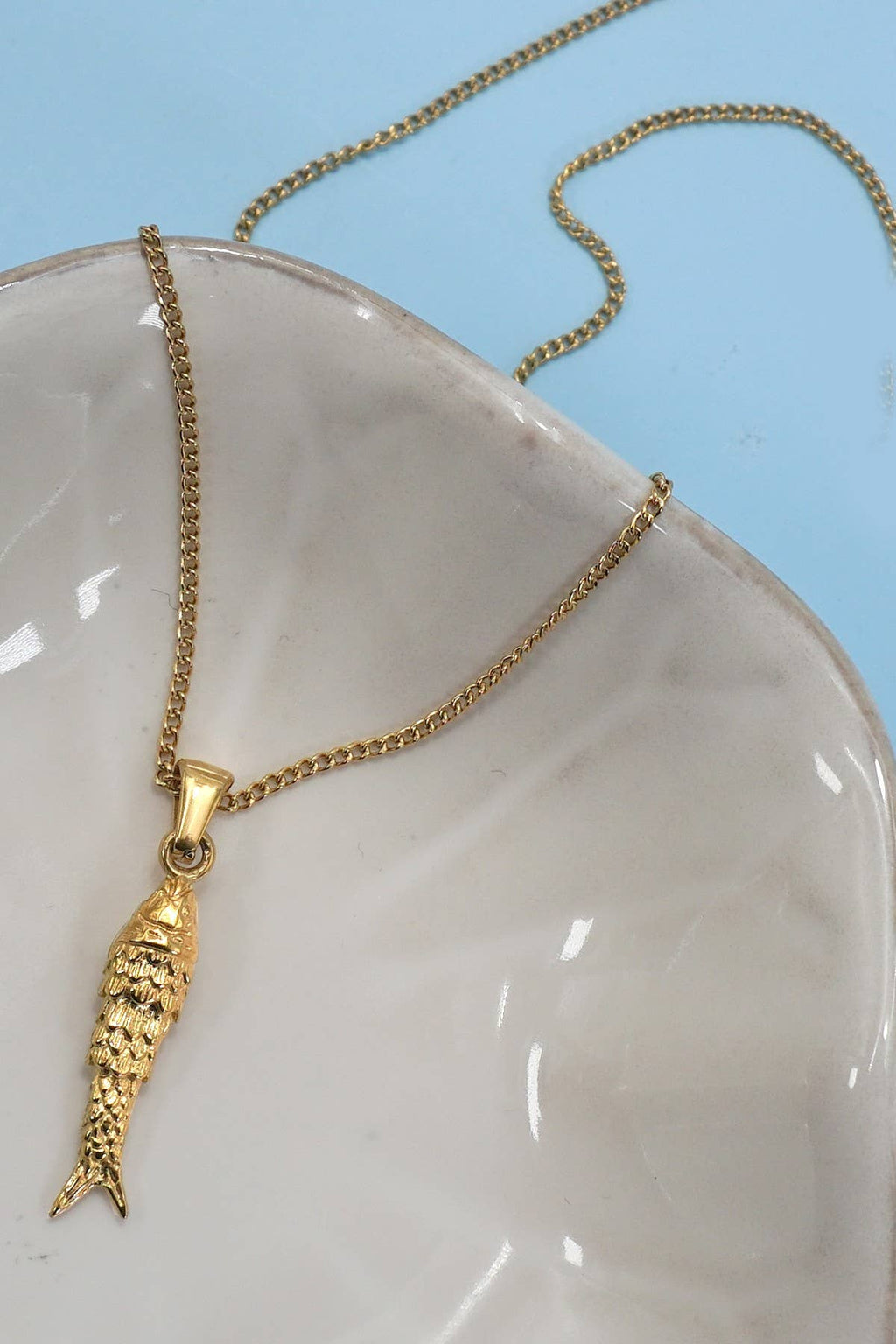 Tarnish Free Fish Necklace