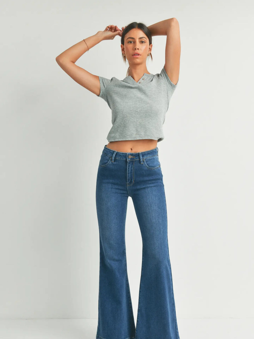 High Rise Flare Jean