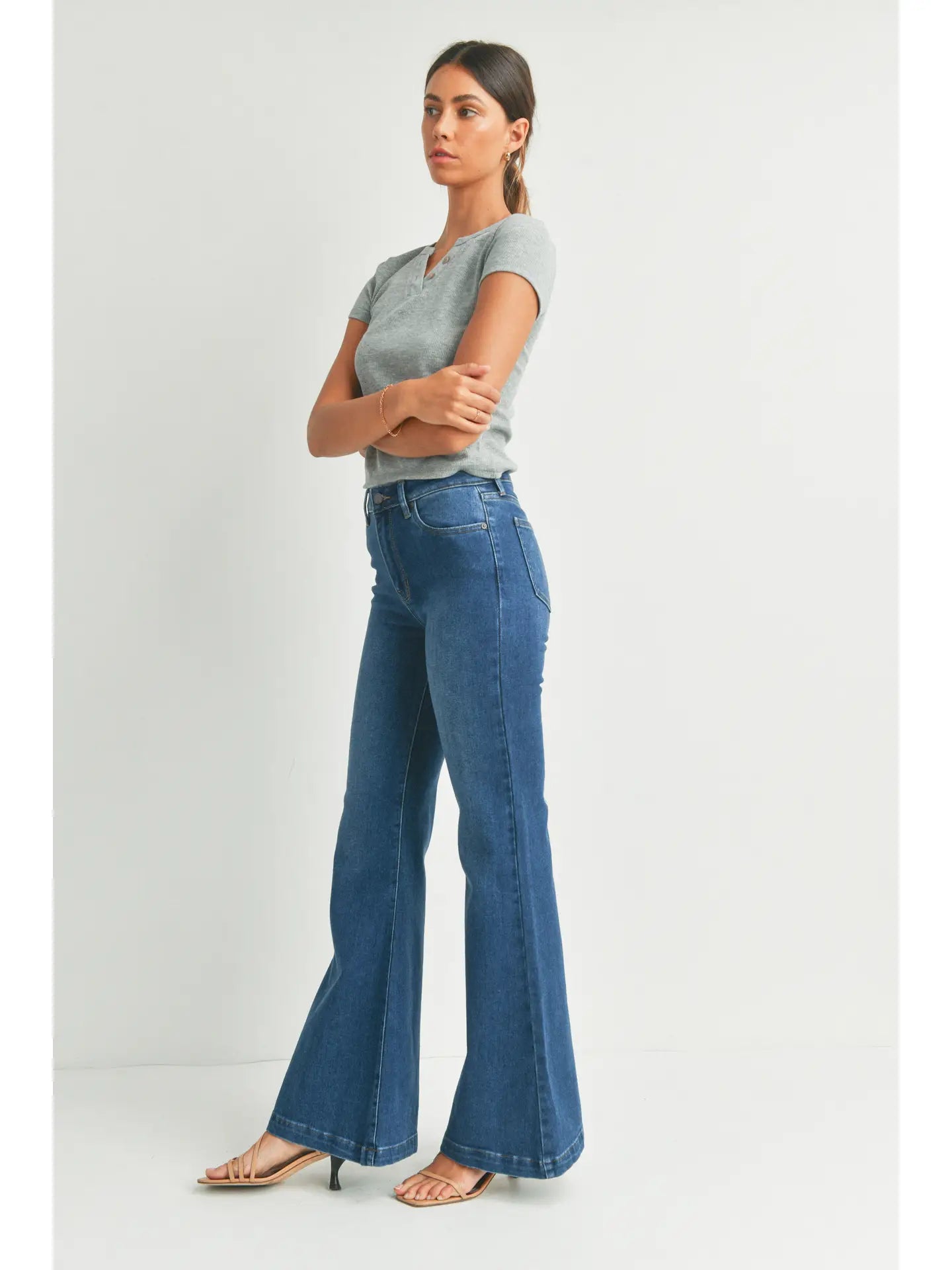 High Rise Flare Jean