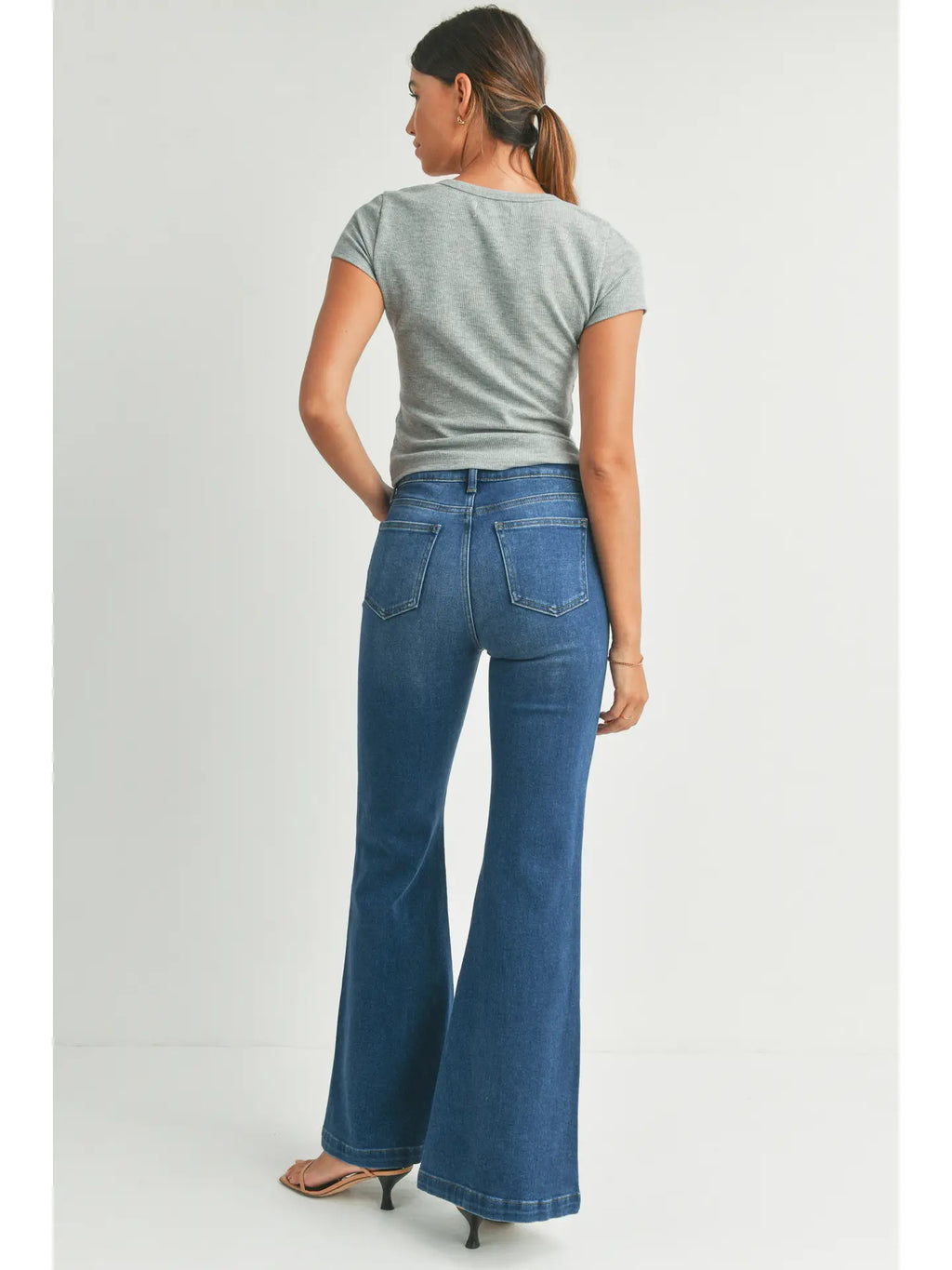 High Rise Flare Jean